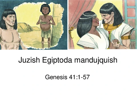 3 Juzish Egiptobi mandujquish